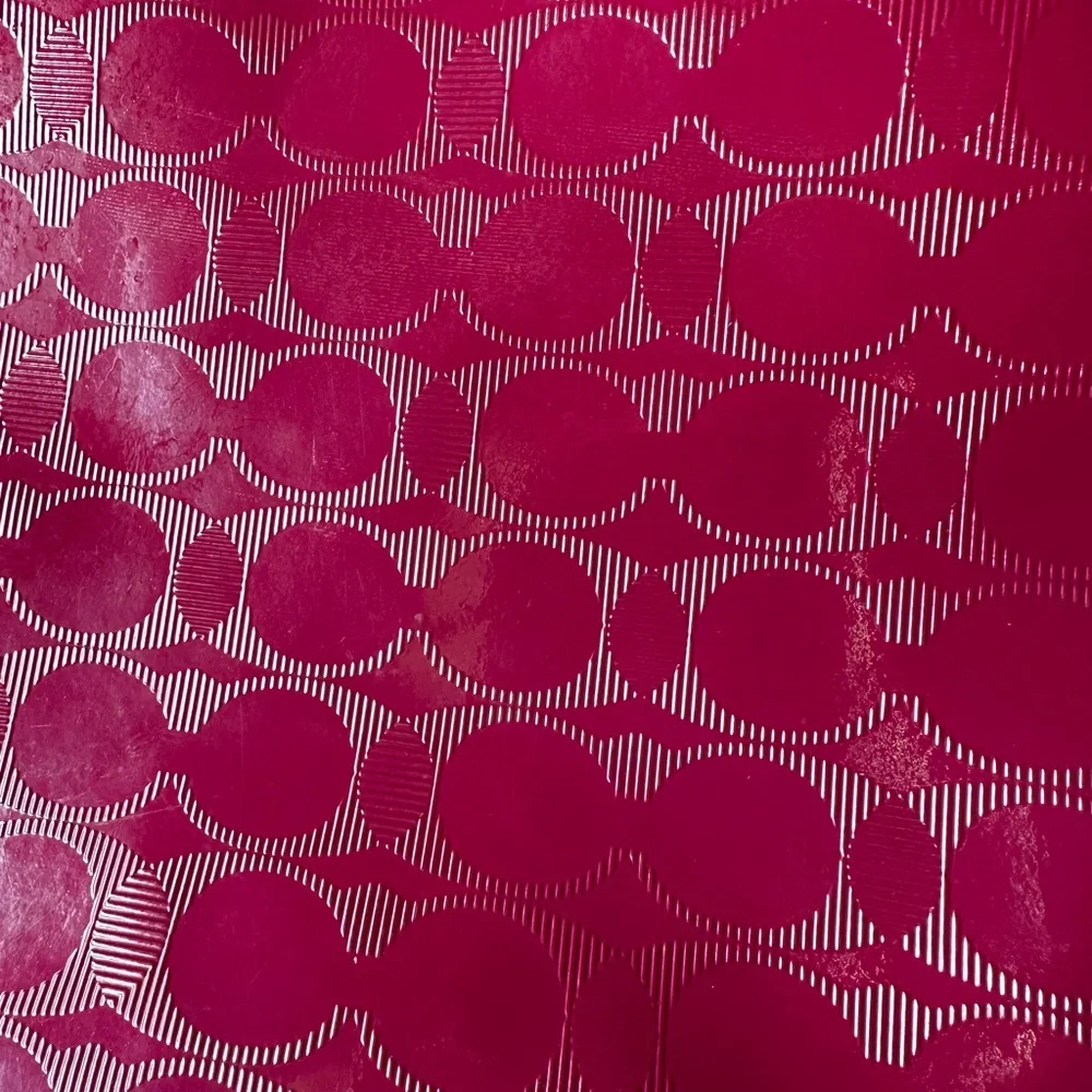 Coach Patent Leather Peyton Tote in Fuchsia